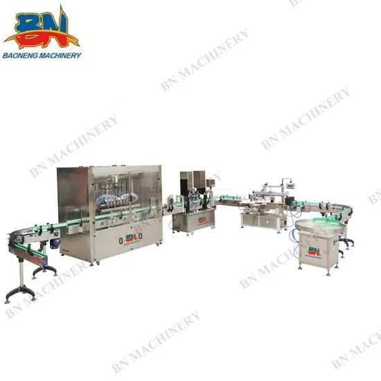 High Quality Linear Bottle Cream Sealing Liquid Filler Engine Oil Filling Machine