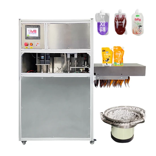 Viscous Soap Washing Liquid Juice Cream Doypack Filling Equipment for Sale
