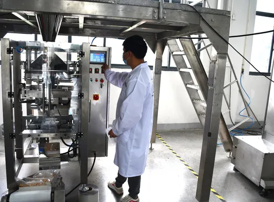 Automatic PLC Controlled Vffs Wrapping Machine