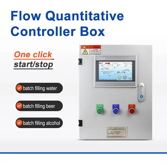 Quantitative Control System Quantitative Filling of Water and Material Easy to Operate