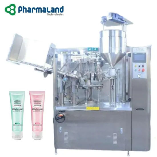 Full Automatic Ultrasonic High Speed Lotion Cream Paste Soft Tube Filling and Sealing Machine for Food Cosmetic Pharmaceutical
