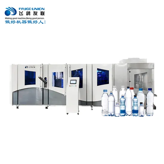 12000bph Automatic Pet Bottle Blowing Filling Packing Machine for Mini Drinking Mineral Pure Water Beverage Bottling Plant 3 in 1 Monoblock Production Line