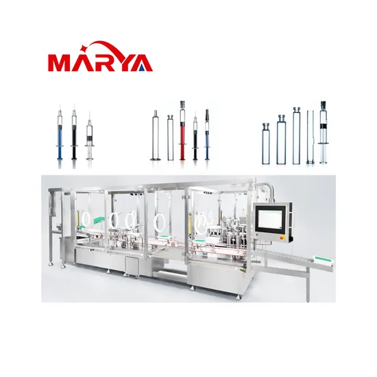 Marya High Precision Automatic Prefilled Syringe Filling and Plugging Machine for Pharmaceutical Machinery
