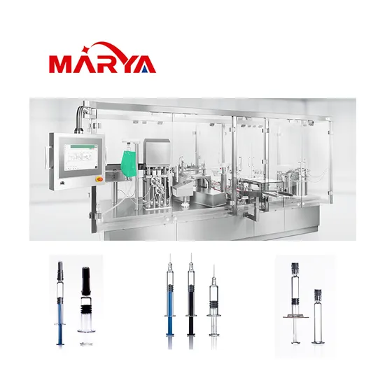Marya Pharmaceutical GMP Standard Injection Prefilled Syringe Filling Machine Manufacturers