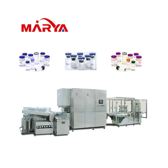 Marya Automatic Pharmaceutical Aseptic Vaccine Vial Filling Machine for Vial Bottle Liquid Filling Sealing Line Manufacturer and Supplier