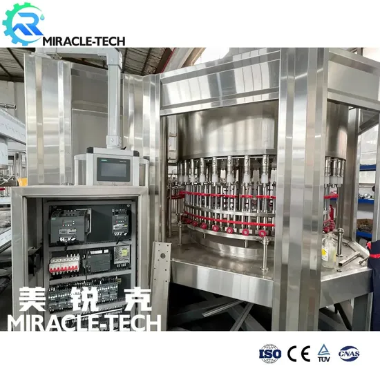 Full Automatic 500ml 1000ml 1500ml Pet Glass Bottle Drinking Cola Milk Soda Water Filling Machine Production Line Machine Water Filling Machine