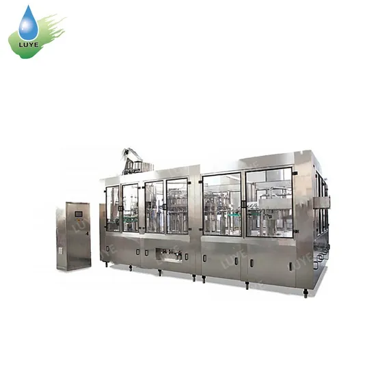 Automatic Small Pet Bottle Beverage Energy Drinks Soda Sparkling Water Aseptic Hot Juice CSD Carbonated Soft Drink Bottling Filler Filling Plant Packing Machine