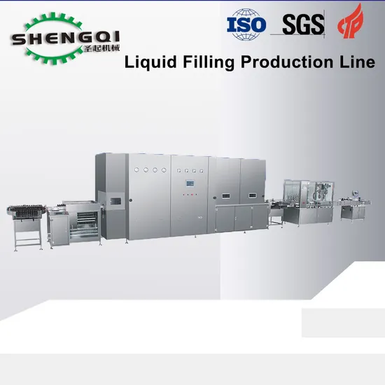 Fully Automatic Human Beast Use 5ml 10ml 25ml Vial Vaccine Liquid Filling Stoppering Capping Machinery