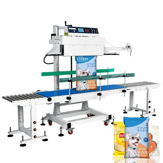 Tepps 400lqp Smart Vertical Brick Bag Sealing Machine Food Vacuum Nitrogen Filling Coding Sealer