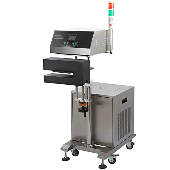 Induction Cap Sealing Machine Water Cooled Tunnel U Shape High Speed