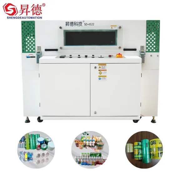 PE Film Heat Shrink Wrap Machine of L Bar Sealing Cutting Machinery