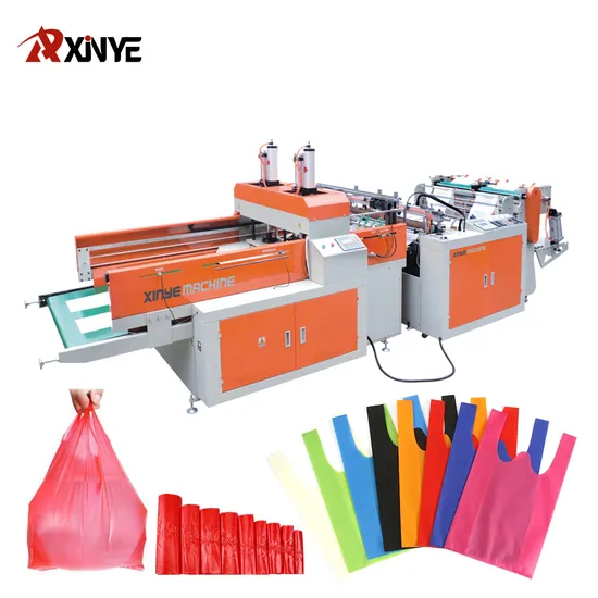 Super High Speed Shopping Bag Making Machine, Super High Speed T-Shirt Bag Making Machine