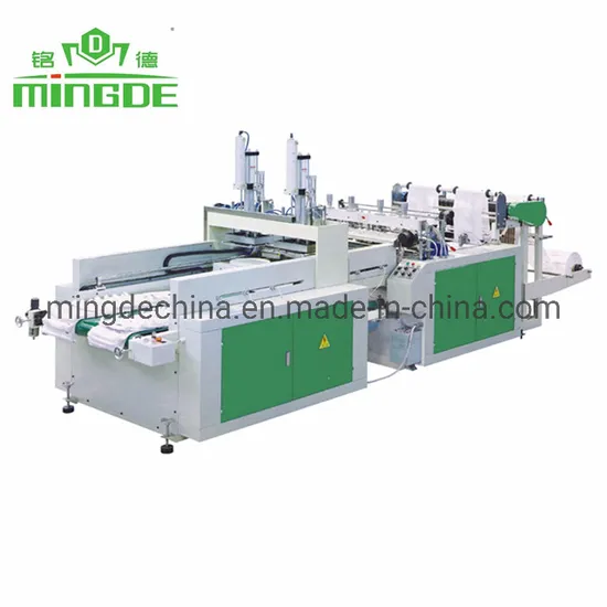 Full Automatic High Speed Plastic Shopping T-Shirt Bag Making Machine