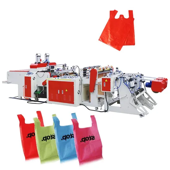 Hero HDPE LDPE PE Nylon Chicken Biodegradable Cloth Patch Carry Poly Nylon Polythene Garbage T-Shirt Shopping Plastic Bag Making Machine Price