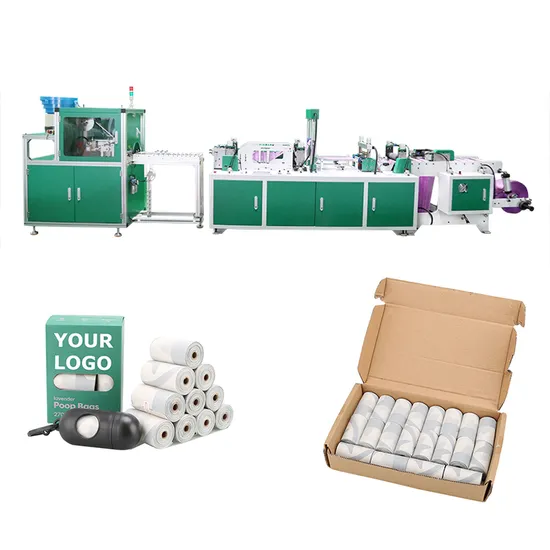Superior Quality Dog Poop Bag Making Machine with Long Lifespan