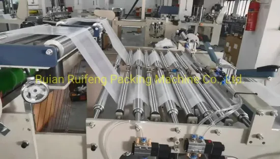 Full Automatic High Speed Plastic Shopping Bag T Shirt Plastic Bag Making Machine Nylon Polypropylene Polythene Roll Garbage Bag HDPE Plastic Bag Making Machine