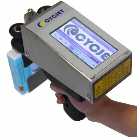 Cycjet Alt360 Handheld Inkjet Printer Date Code Machine for Carton and Pipe Printing