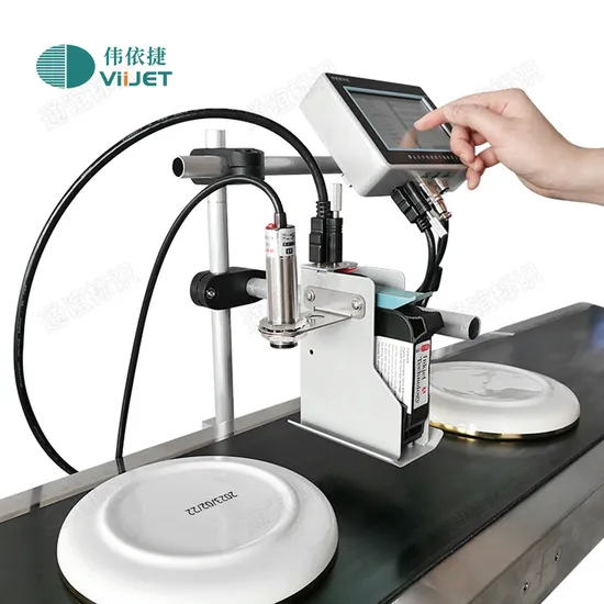 Food Coding Machine Date Printing Machine Tij Printer 2023 Packaging Production Printer; Viijet Inkjet Printer