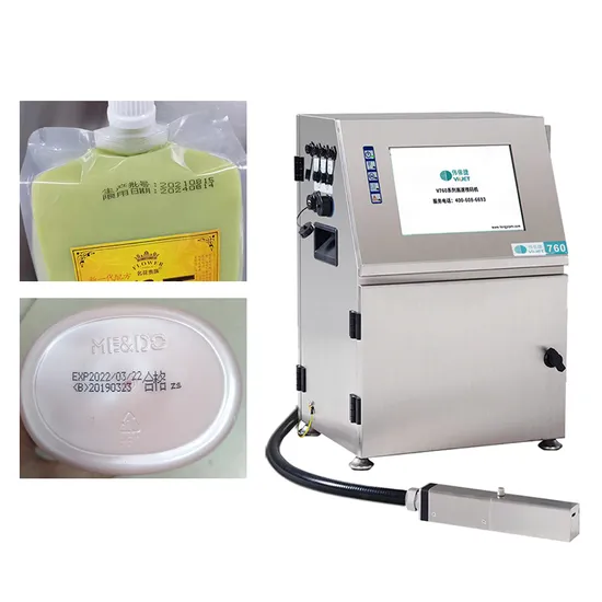 Cij Printer Food Package Industry Product Day Expiry Date Coding Printing Machine on-Line