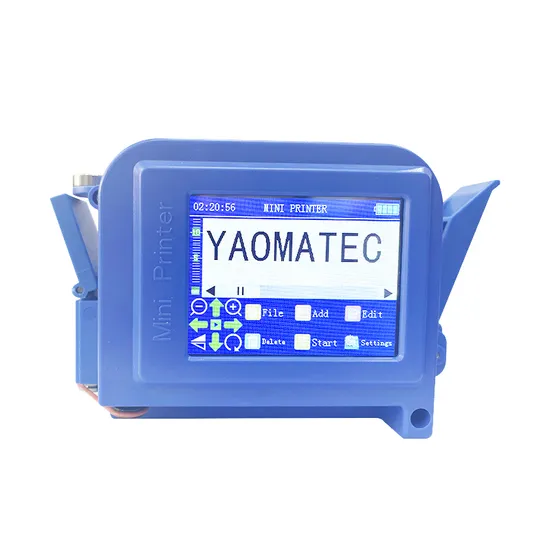 Yaomatec Portable Mini Handheld Inkjet Printer Coding Date Coding Machine Printer