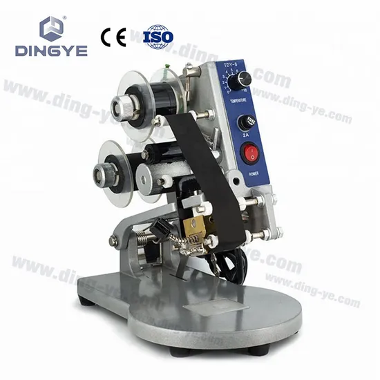DY-8 Hot Stamping Foil Ribbon Expiry Date Coding Printing Machine