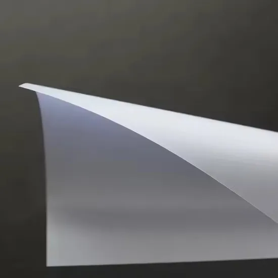 Polycarbonate LED Diffuser Film 0.3mm Free Sample PC Polycarbonate LCD Diffuser Film