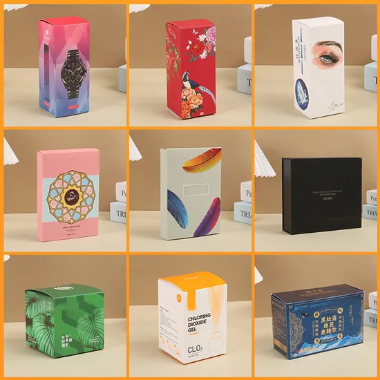 Headphone Box/Toothpaste Box/Facial Mask Box/Take Away Box/Blind Box/Color Box Customized Packaging Manufacturer/Take Away Box/Coffee Packaging Box/Pizza Box/