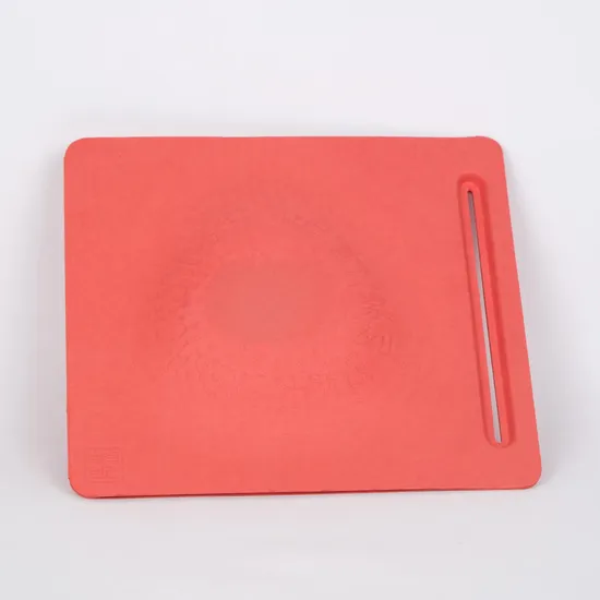Pulp Moulded Tray Recycled Paper Red Leather Wet-Pressed Pulp Packaging