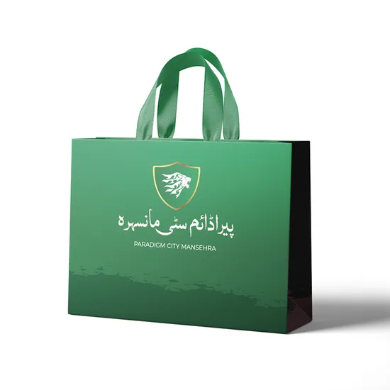 Custom Candy Food Packaging Jewelry Shopping Kraft Paper Packing Gift Bag