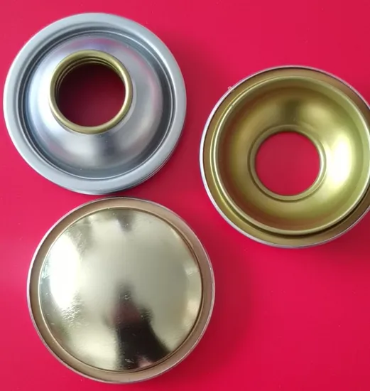 Aerosol Can Components Cone and Dome/Top and Bottom for Insecticide Can, , Gas Can, Foma Can