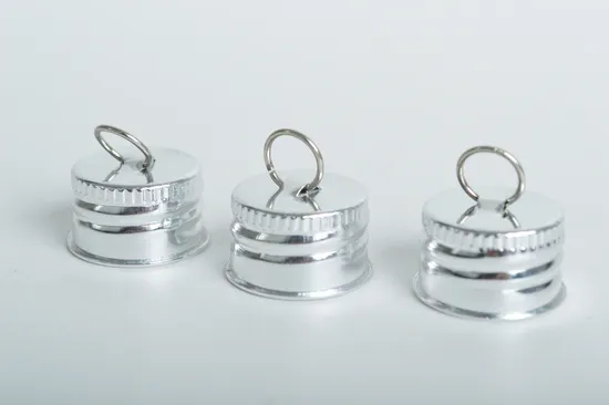 2013gh Colored Embossing Rhinestone Aluminum Ring Screw Cap for Bottle Caps Customization