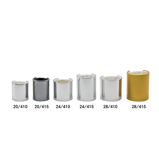 18mm 20mm 24mm 28mm Aluminum Disc Top Cap for Shampoo