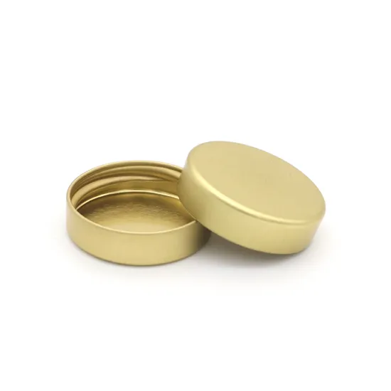38/400 45/400 53/400 58/400 Gold Silver Black Tinplate Metal Screw Unishell Caps