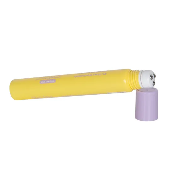 Plastic Packaging Tube with Massage Single Roller Ball