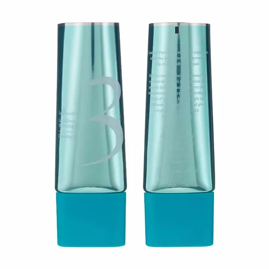 50g Skin Care Sunscreen Plastic Laminated Oval Tube with Chain Lid
