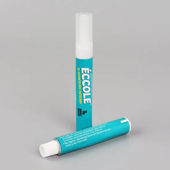 Adhesive Packing Aluminum Collapsible Tubes for Super Glue