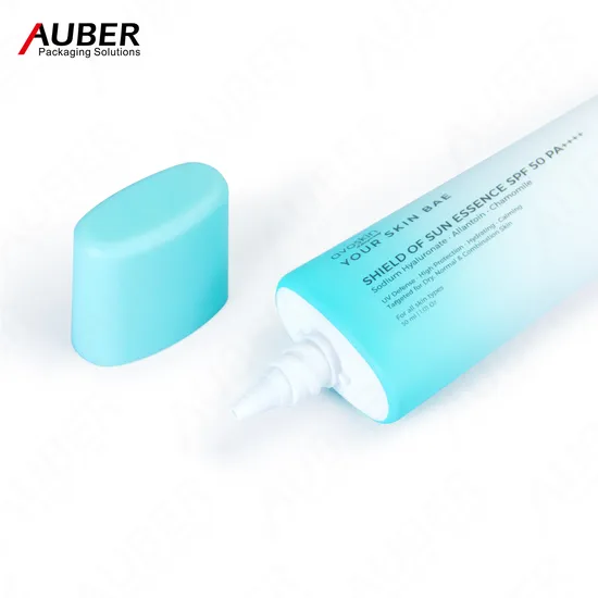 Customized Empty Plastic Bb Skin Care Face Wash Cream Cosmetic Sunscreen Tube