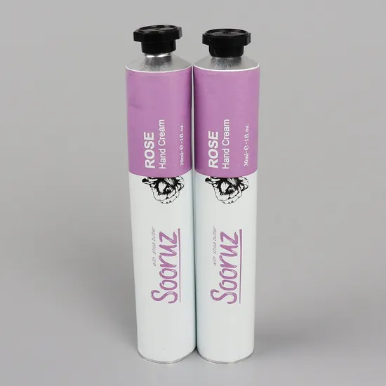 Wholesale Offset Printing Recyclable Collasible Aluminium Tube for Toothpaste/Skin Cream/Cosmetic Packaging