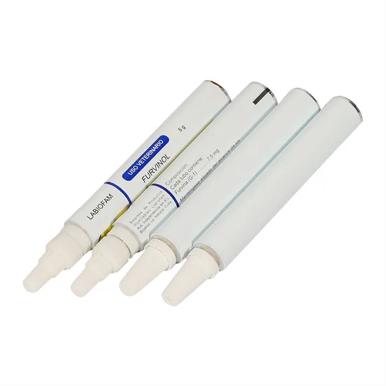 Customized Empty Ointment Aluminum Packaging Squeeze Tube