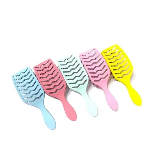 Hot Sale ABS Plastic Hair Brush Gold Vent Magnetic Hair Brush