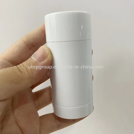 Eco Friendly 30g 50g Twist up Round Roll on Deodorant Bottle Balm Body Refill 75g Perfume Deodorant Stick Bottle