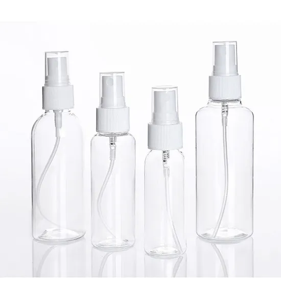 Top Sale Pet 50ml 60ml 80ml 100ml Empty Plastic Bottle with Flip Cap