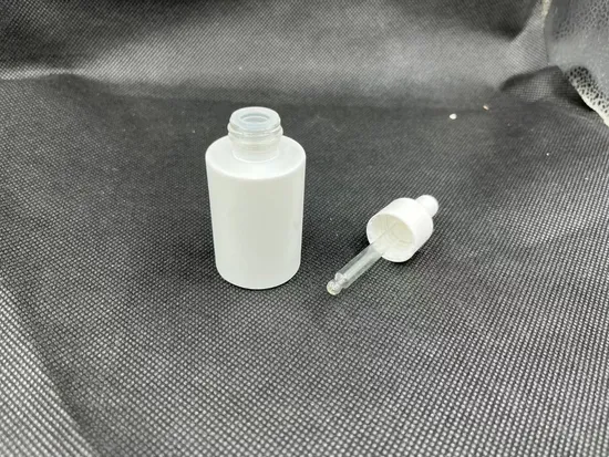 Free Sample White Color Ceramic Essential Oil Empty Bottle