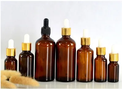 5ml-100ml Amber Essential Oil Glass Bottles