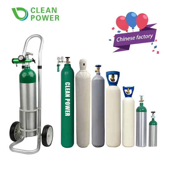 Gas Cylinder for Industrial Gases Oxygen Cylinder Argon Gas Cylinder CO2 Gas Cylinder