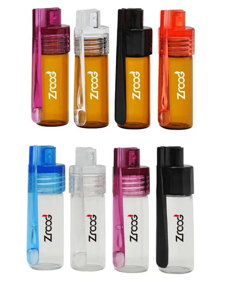 Storage Glass Bottle Jar with Plastic Screw Lid Food Package Storage Bottle