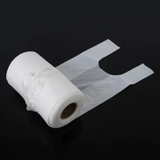 Custom Logo Printed 100% Pbat Reusable Eco Friendly Compostable Shopping Packaging Tote Biodegradable Plastic Bags
