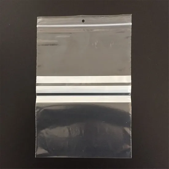 LDPE Transparent Grip Seal Bag