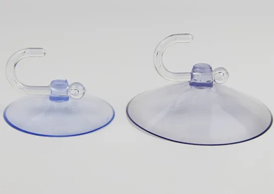 Transparent PVC Strong Threaded Suction Cup Clear Suction Cup Silicone Rubber Suckers