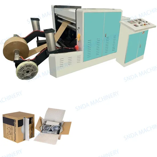 New Paper Bubble Making Machine